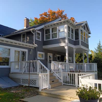 Job photograph supplied by Lakeshore Painting Services