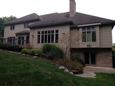 Job photograph supplied by Lakeshore Painting Services