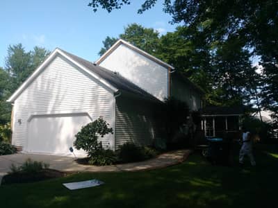 Job photograph supplied by Lakeshore Painting Services